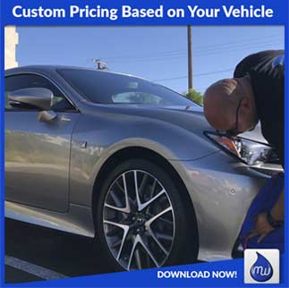 custom pricing based on your vehicle v