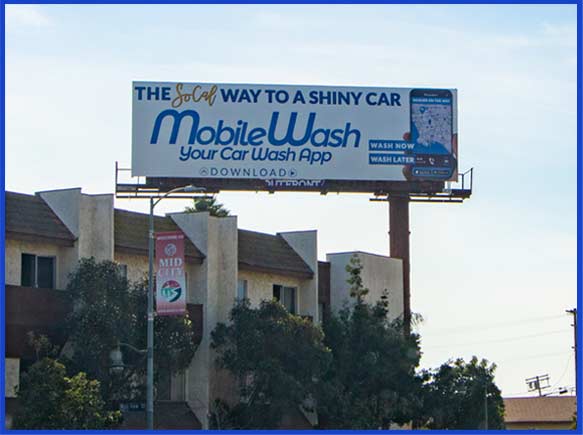 mobilewash billboard
